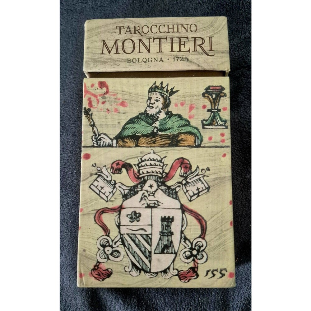 Tarocchino Montieri Tarot Deck - Lo Scarabeo Anima Antiqua Limited Edition #1887